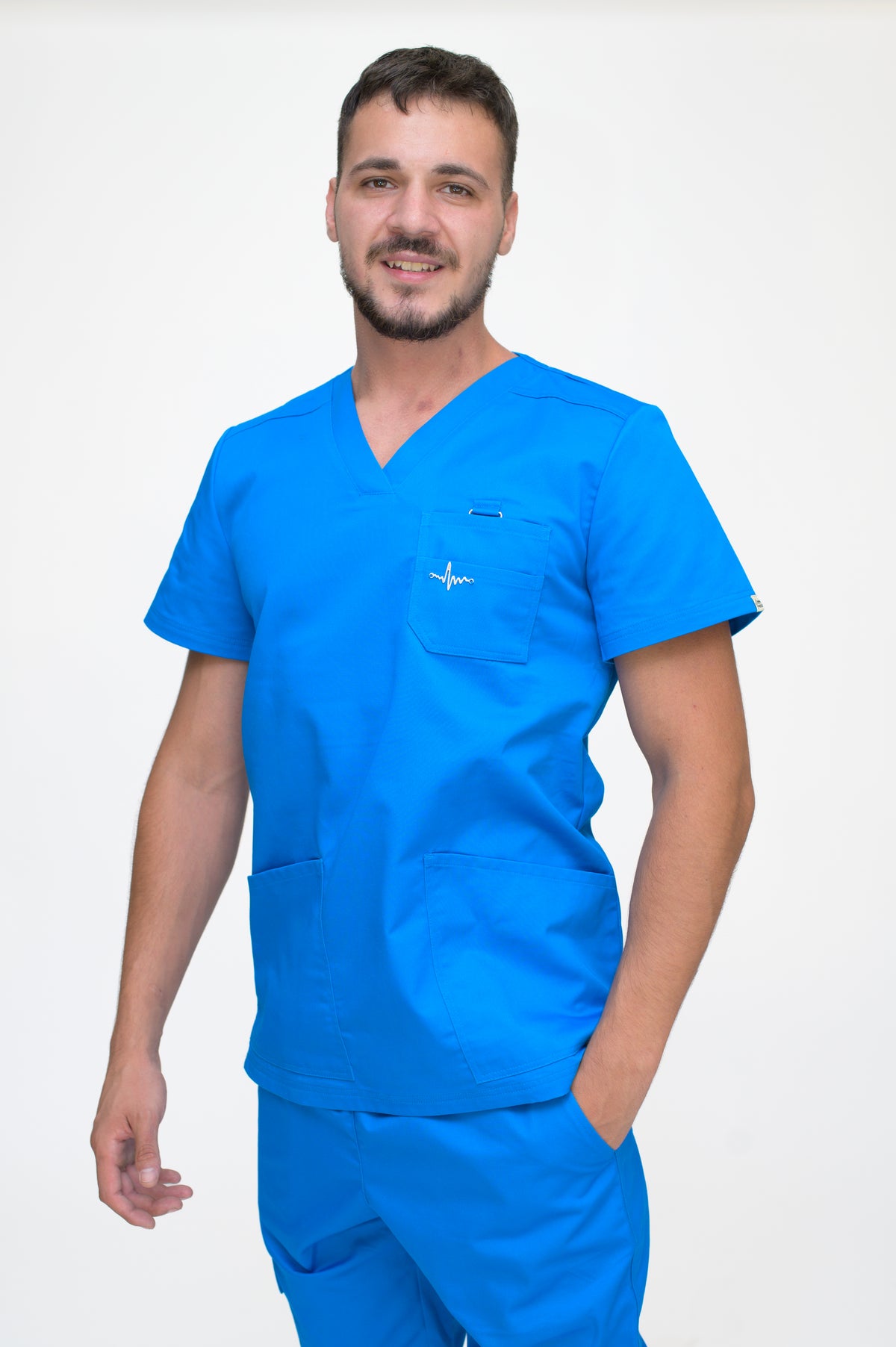 Мъжки медицински екип Cotton Male Dream Blue