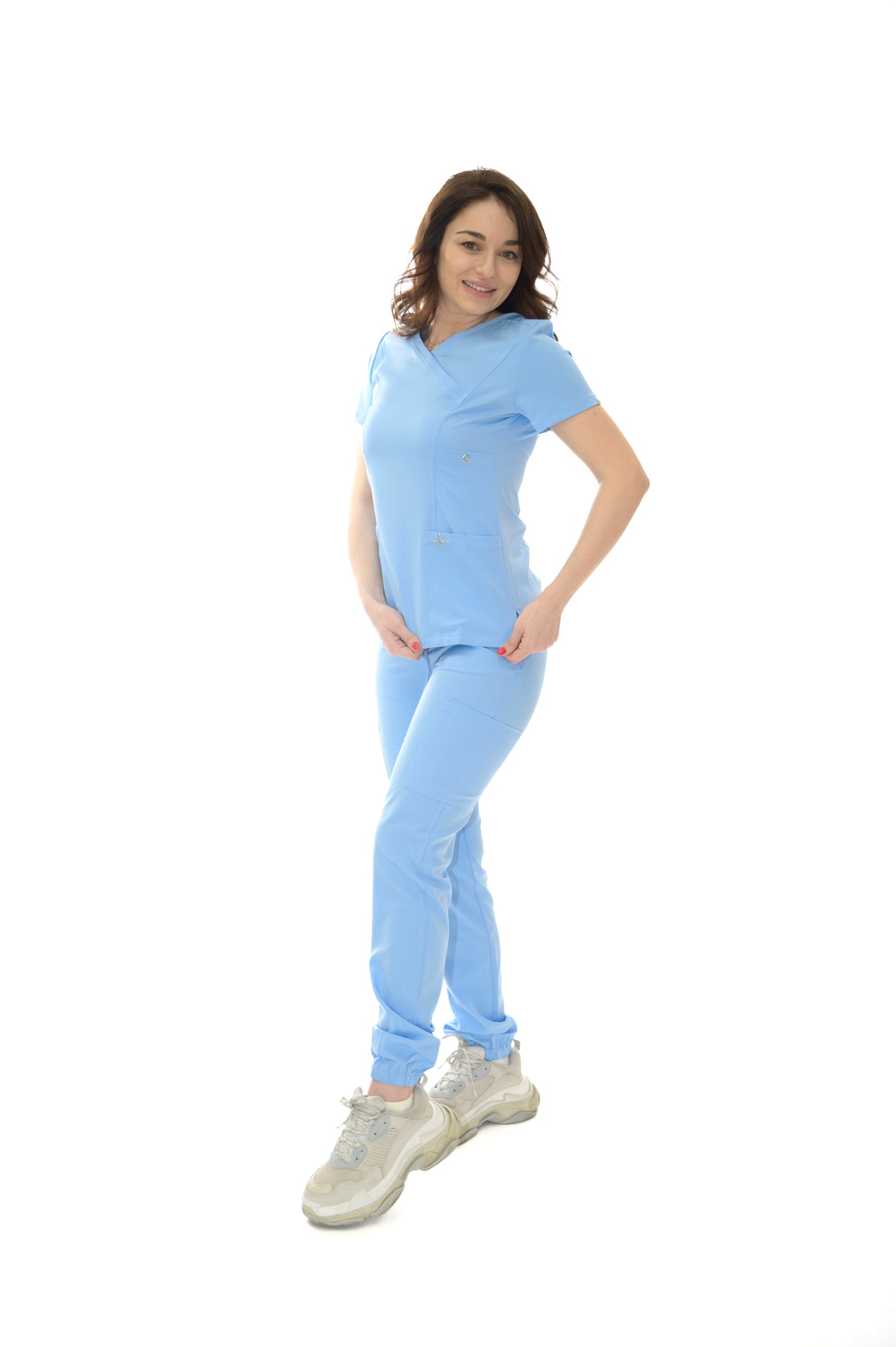 Медицински екип Second Skin Pale Blue