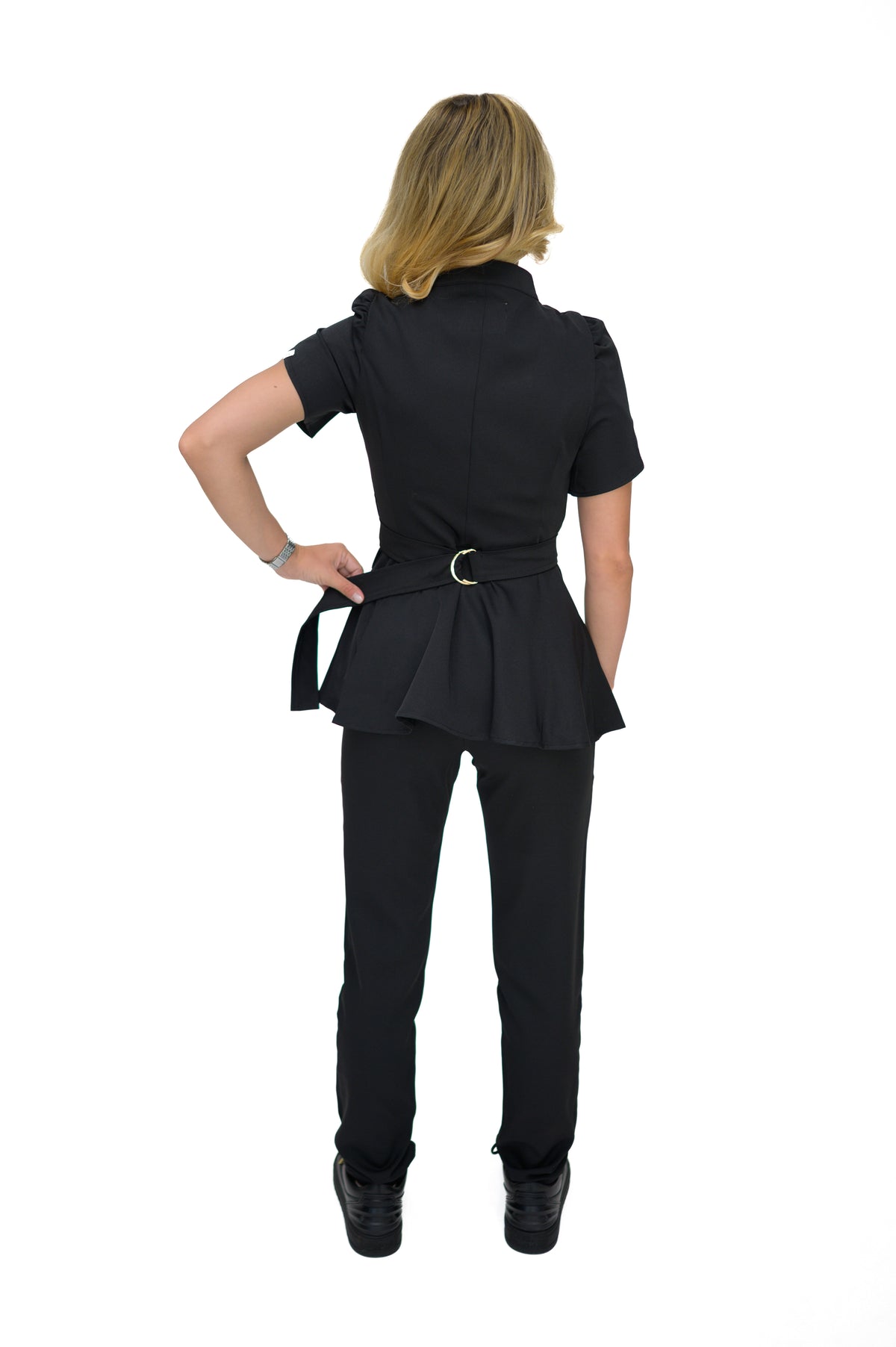 Медицински екип Button Up Black