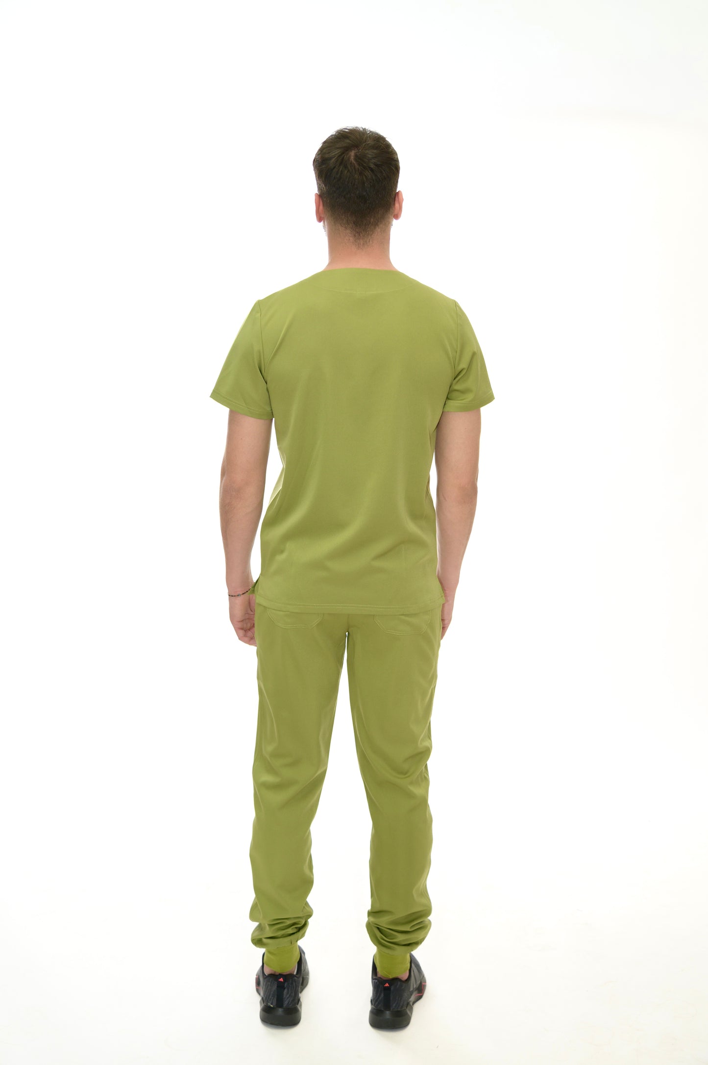 Мъжки медицински екип Smooth Performance Bright Green