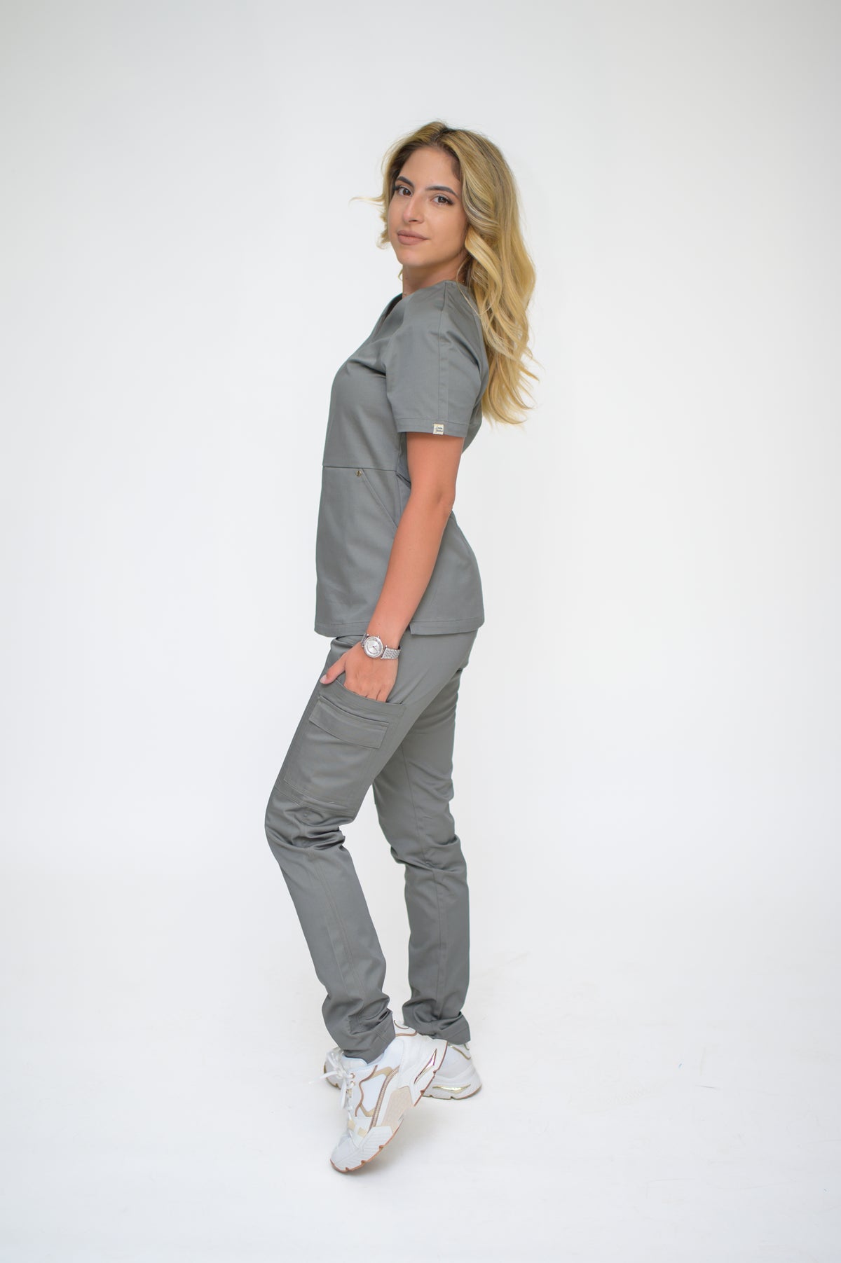 Mедицински екип Cotton Dream Light Grey