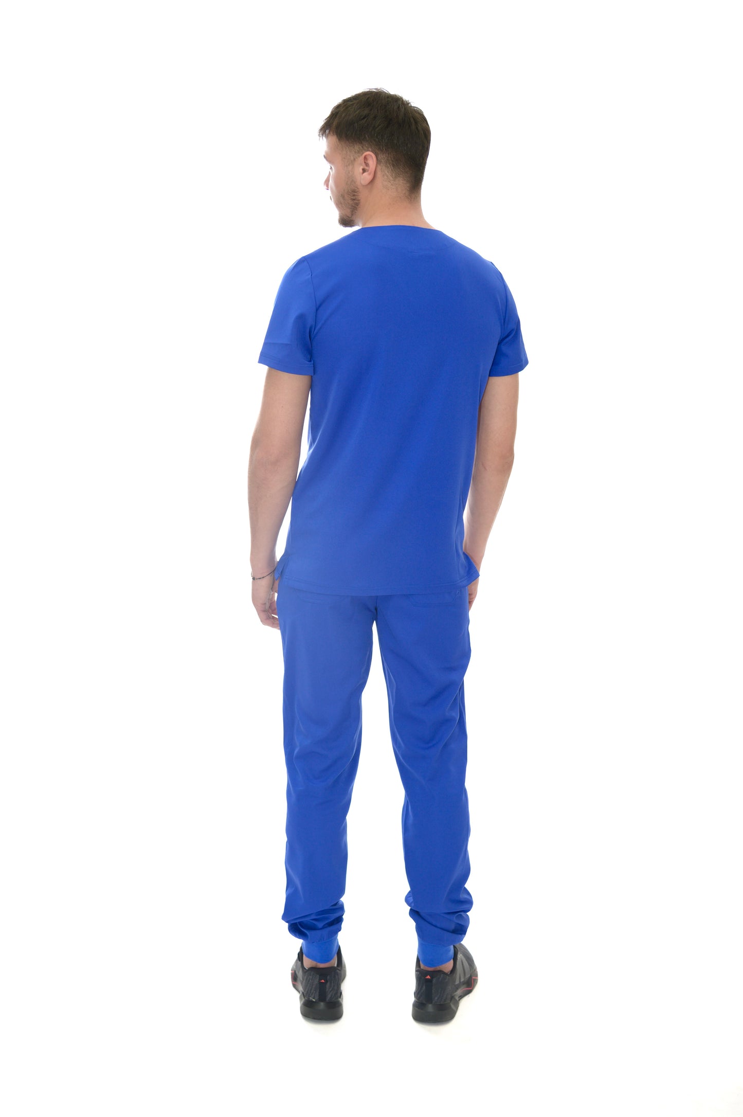 Мъжки медицински екип Smooth Performance Royal Blue