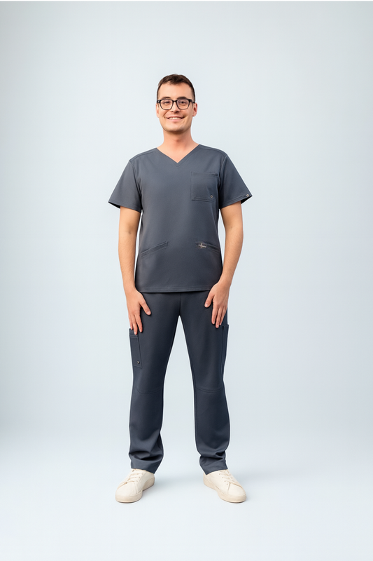 Мъжки медицински екип Male Gray