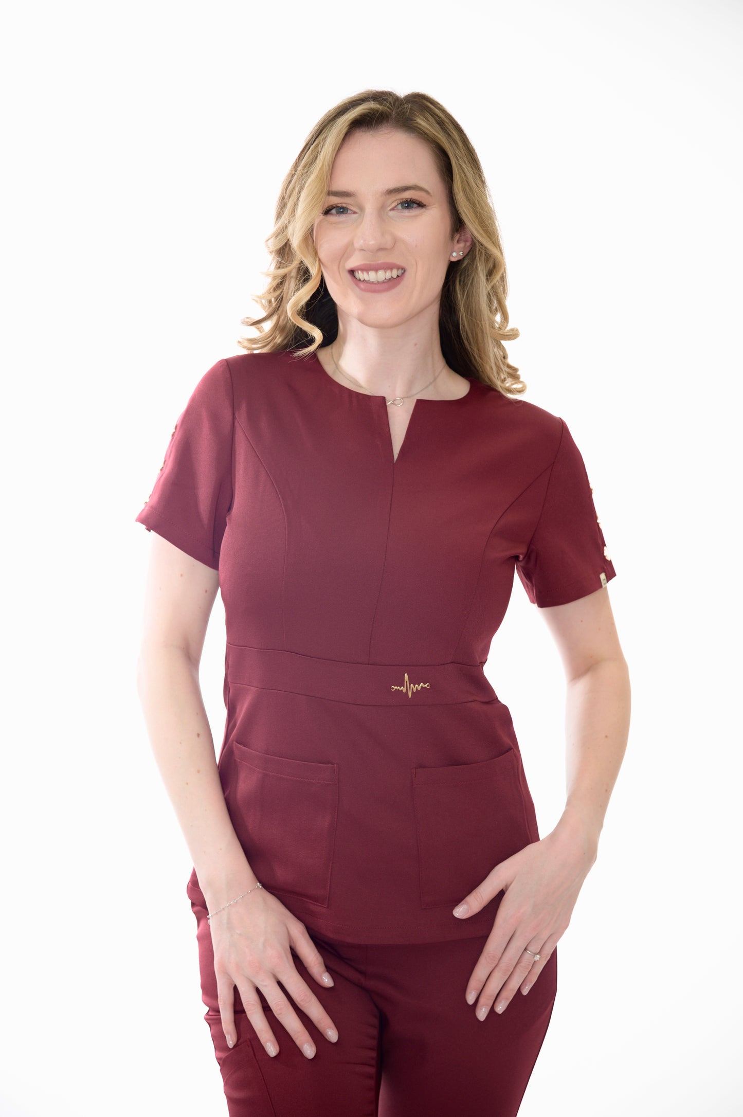 Медицински екип Elegant Princess Burgundy