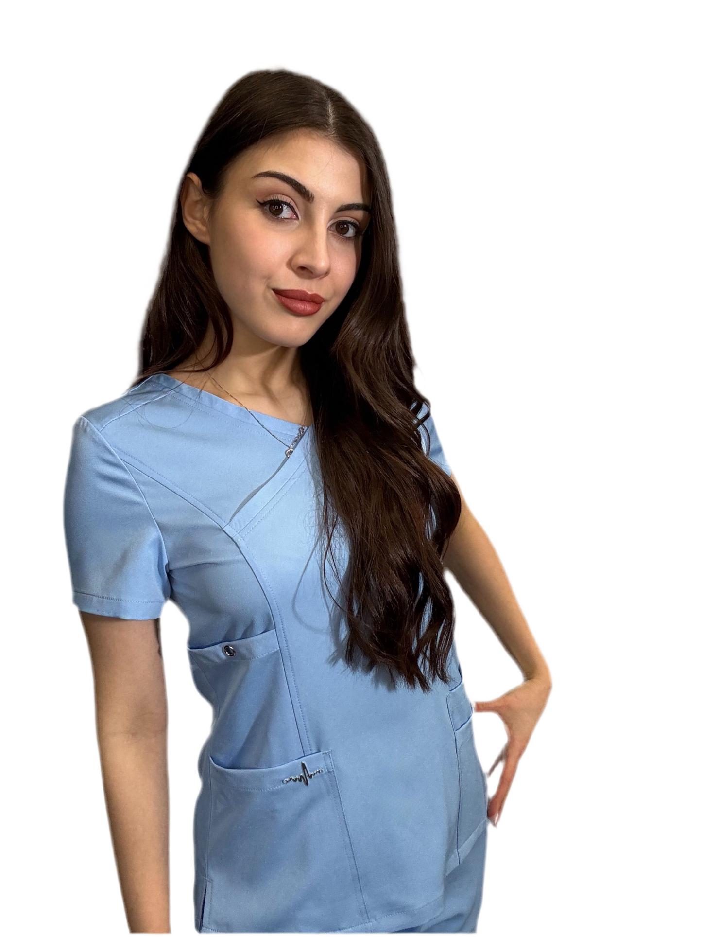 Медицински екип Second Skin Pale Blue