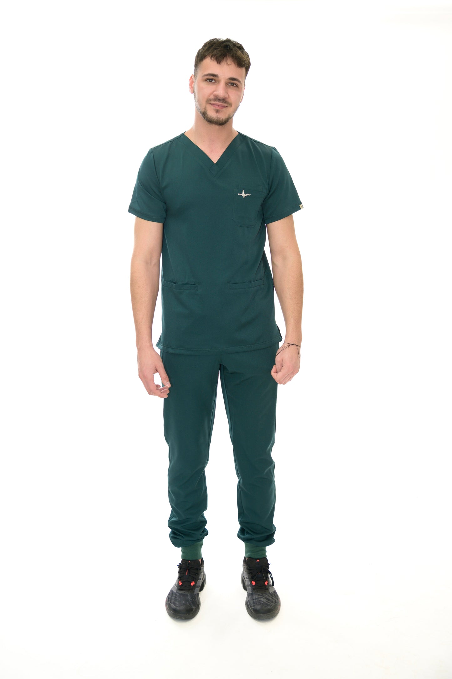 Мъжки медицински екип Smooth Performance Grass Green