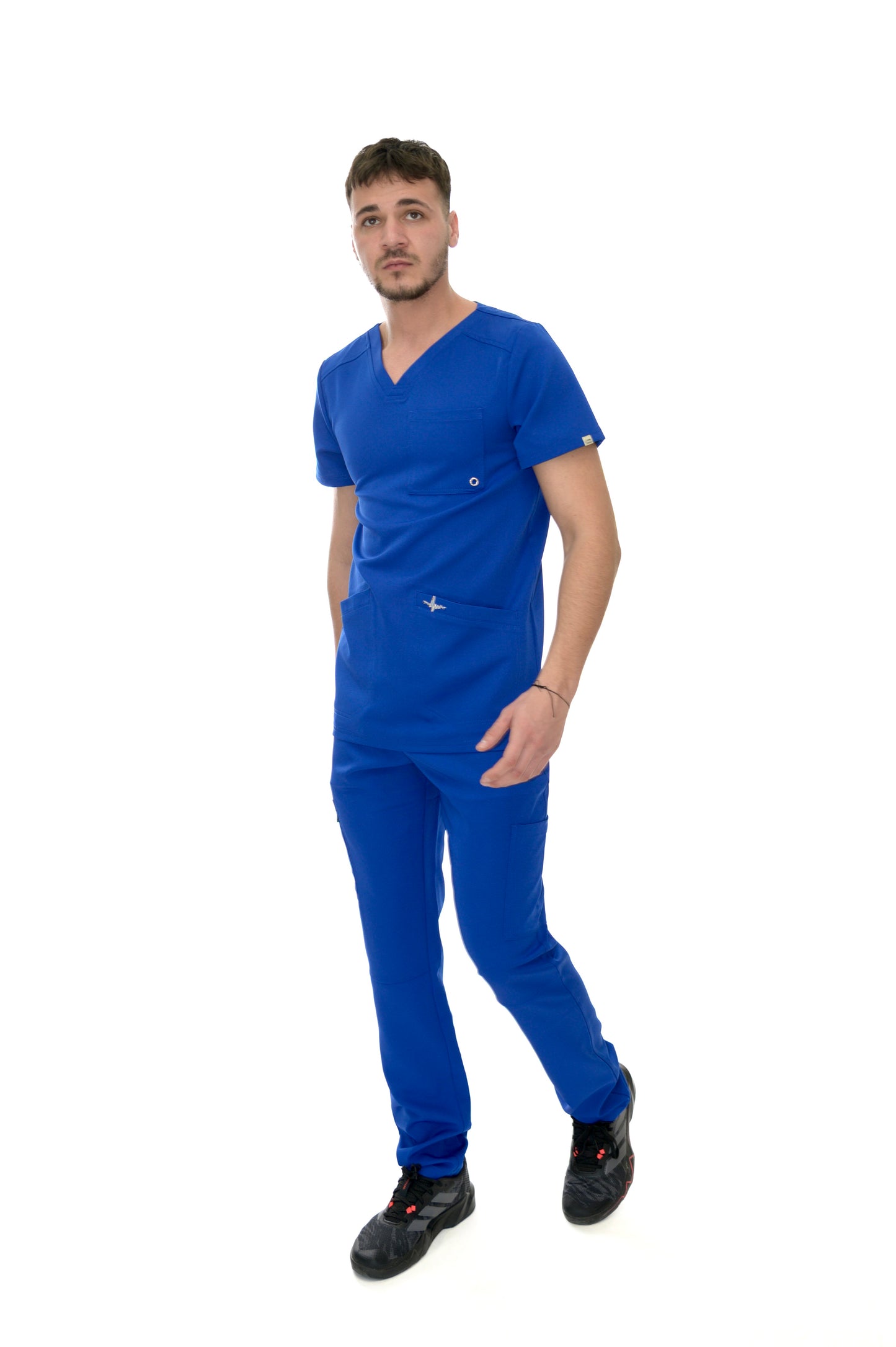 Мъжки медицински екип Masculine Vibes Royal Blue