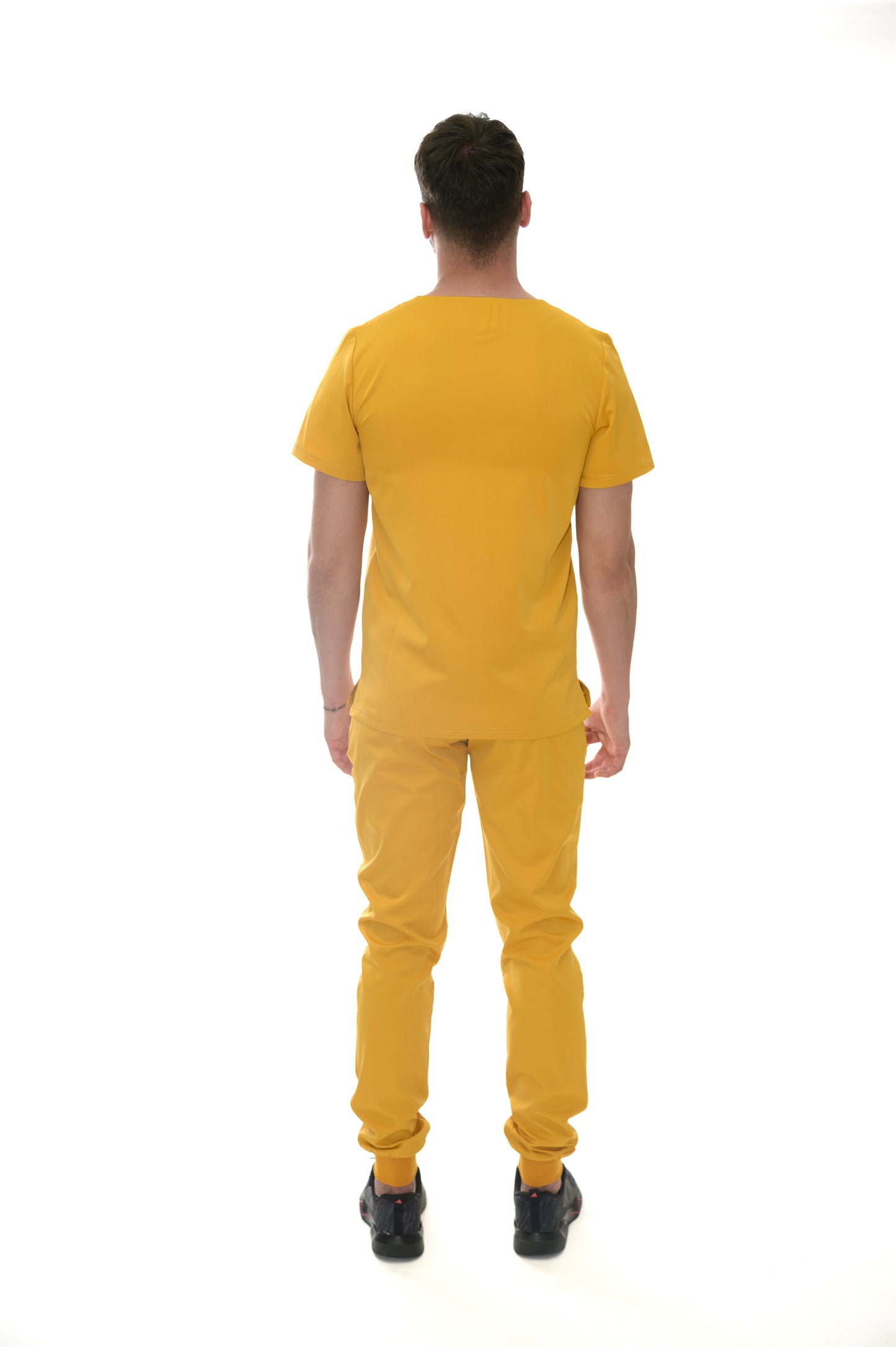 Мъжки медицински екип Smooth Performance Mustard Yellow