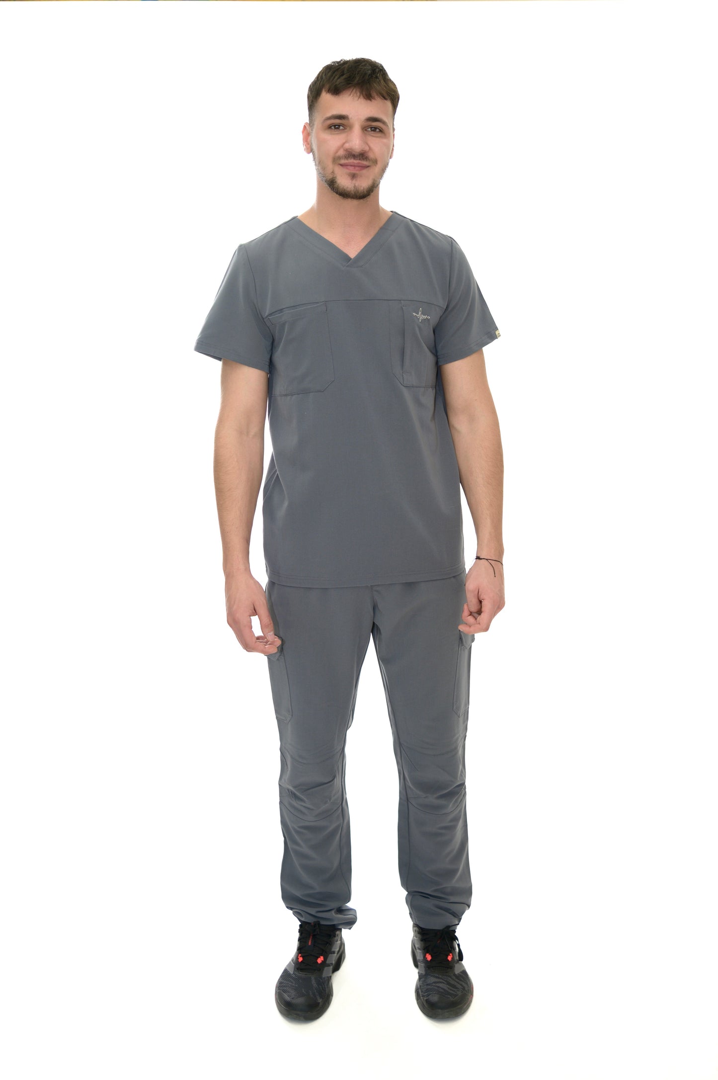 Мъжки медициснки екип Calm and Classy Gray
