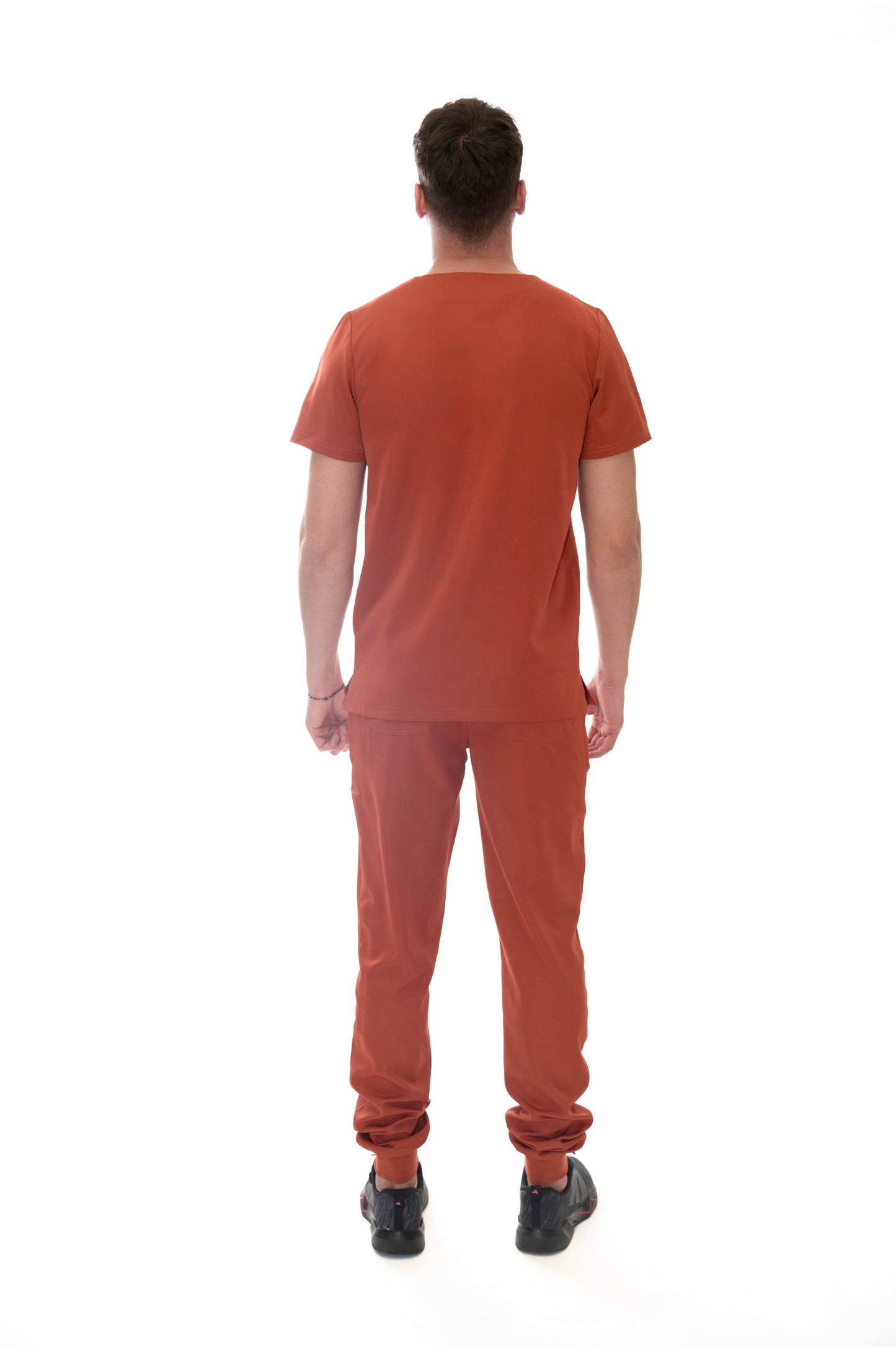 Мъжки медицински екип Smooth Performance Brick Red