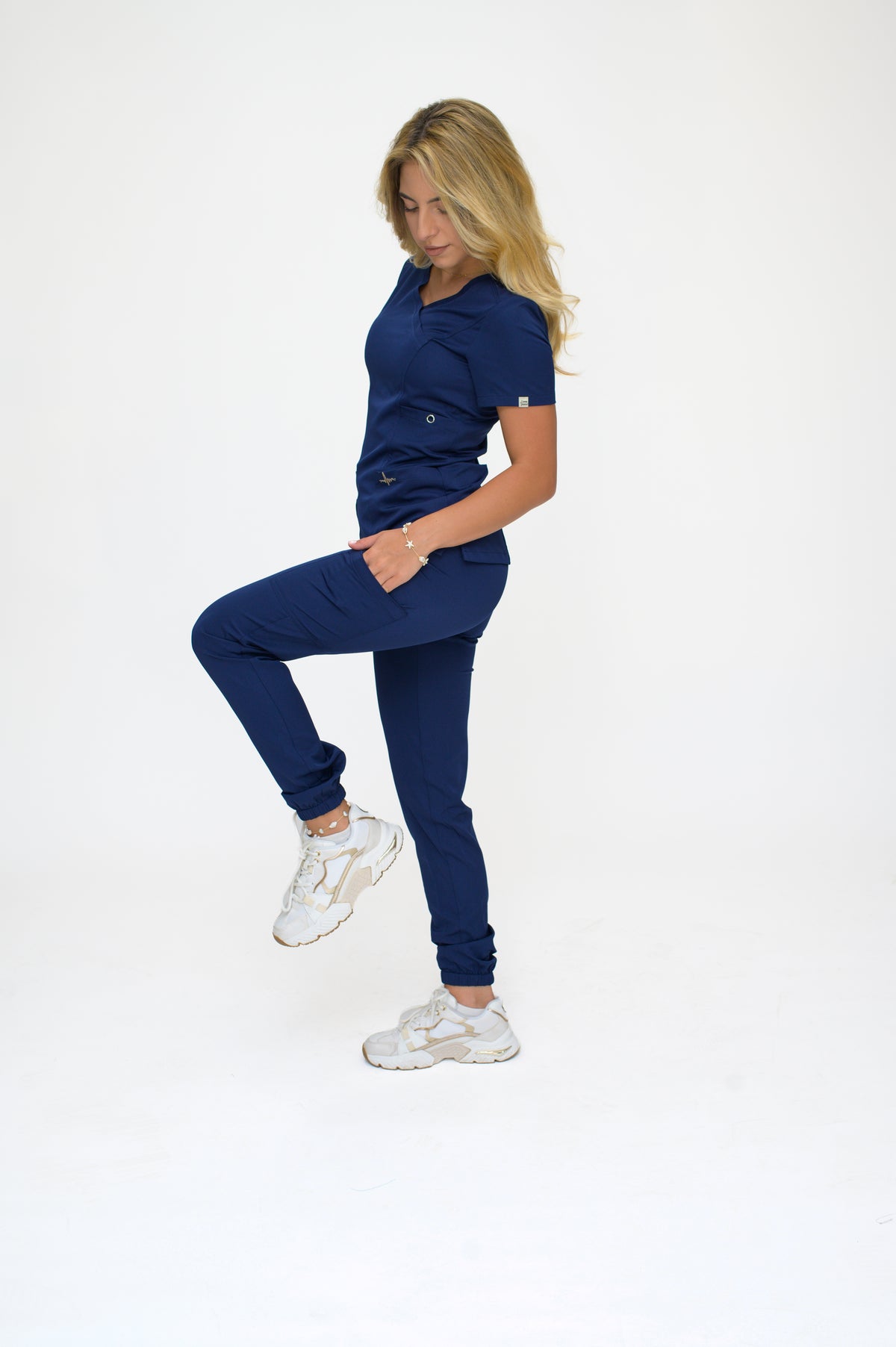 Mедицински екип Second Skin Navy Blue