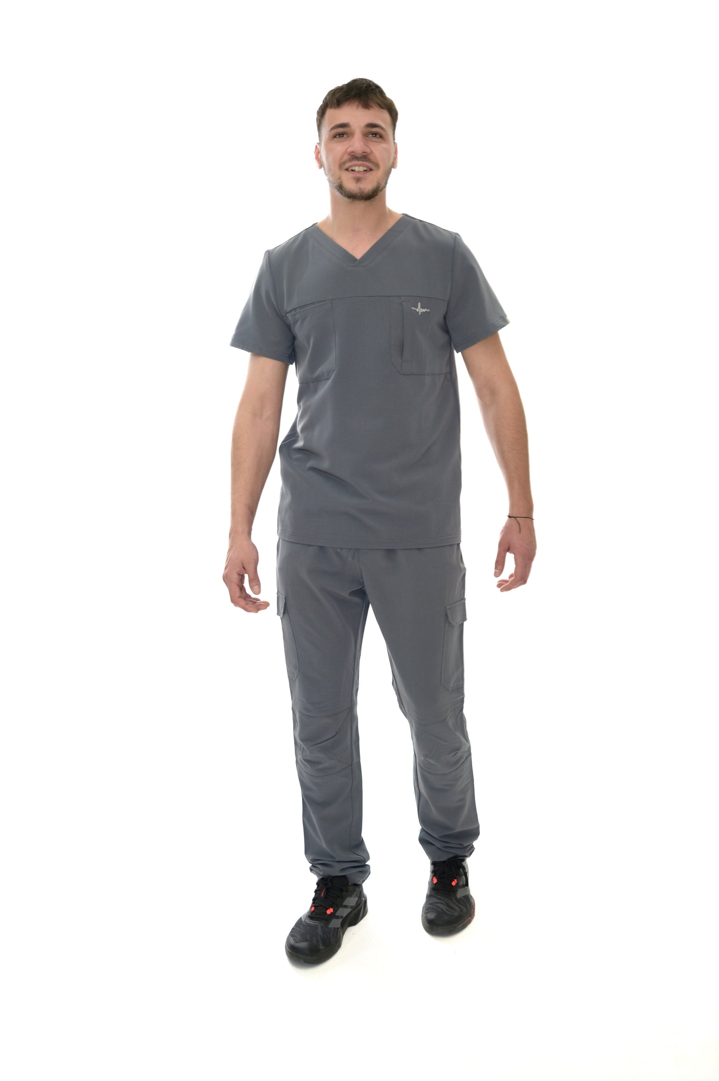 Мъжки медициснки екип Calm and Classy Gray