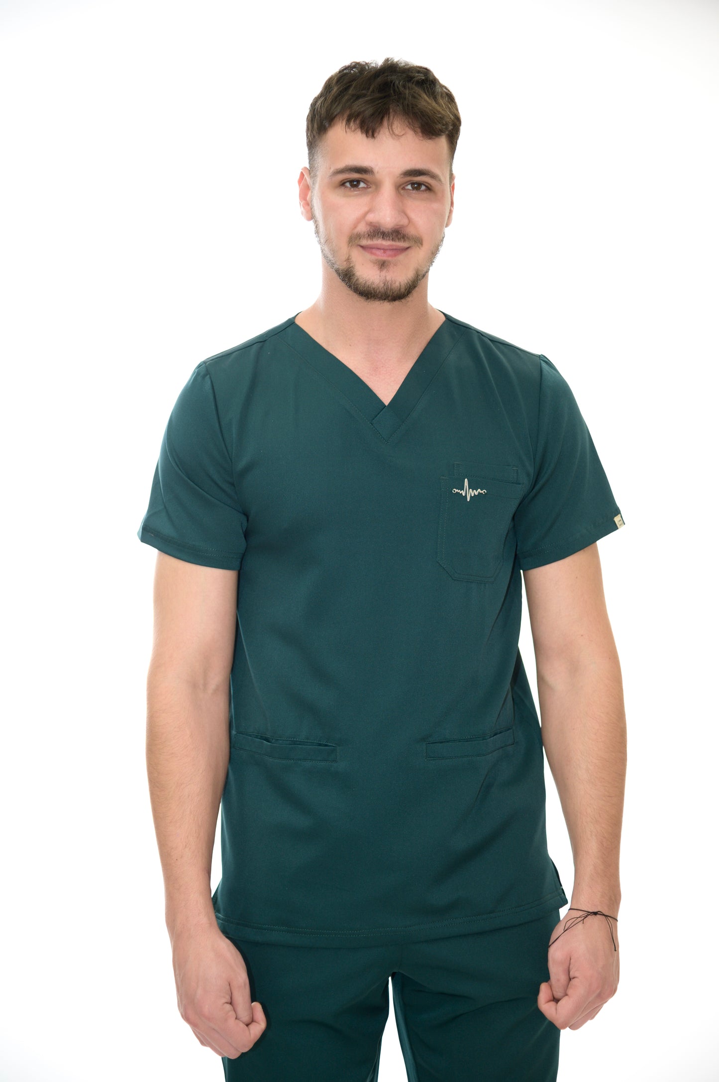 Мъжки медицински екип Smooth Performance Grass Green