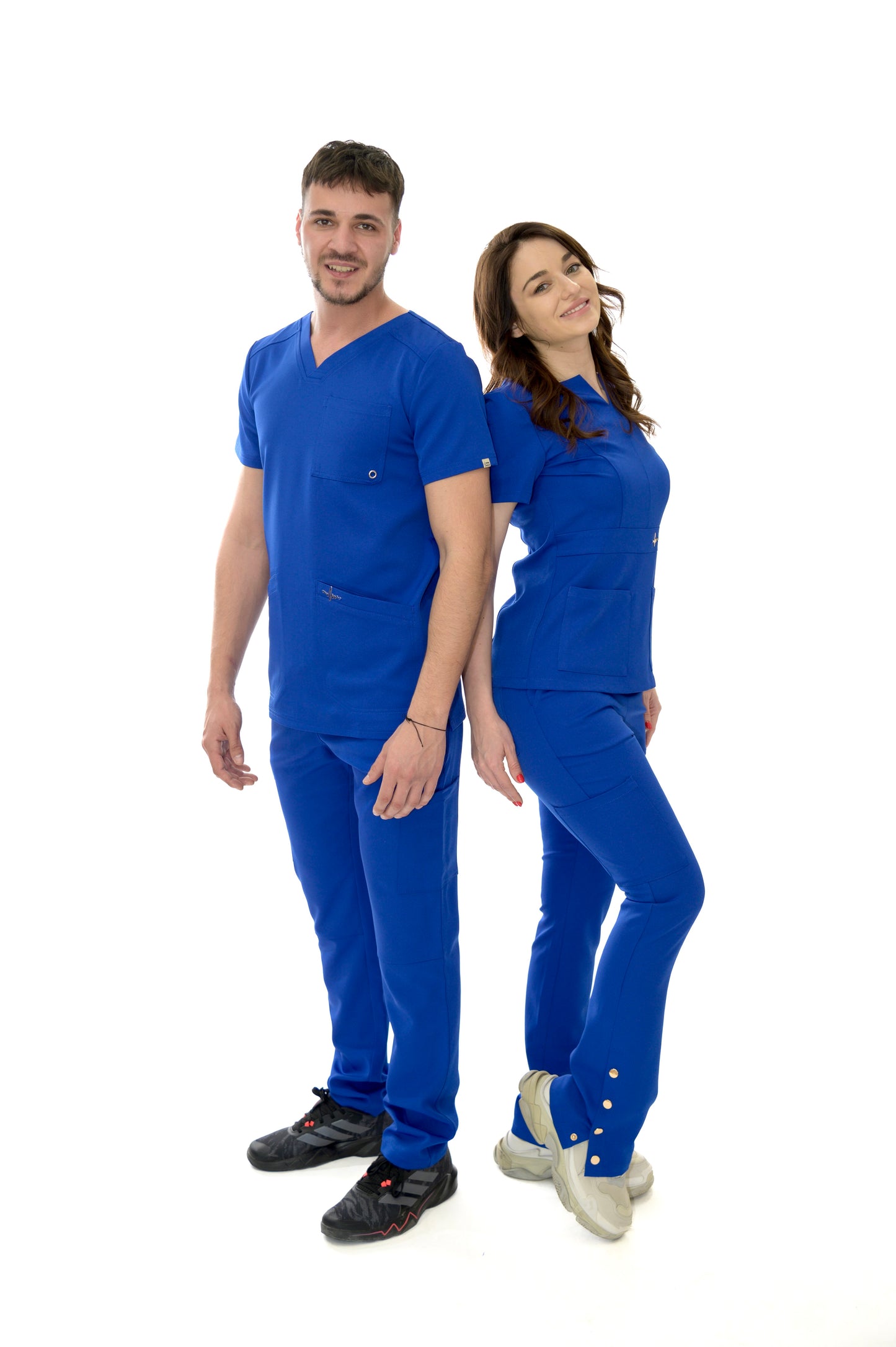 Мъжки медицински екип Masculine Vibes Royal Blue