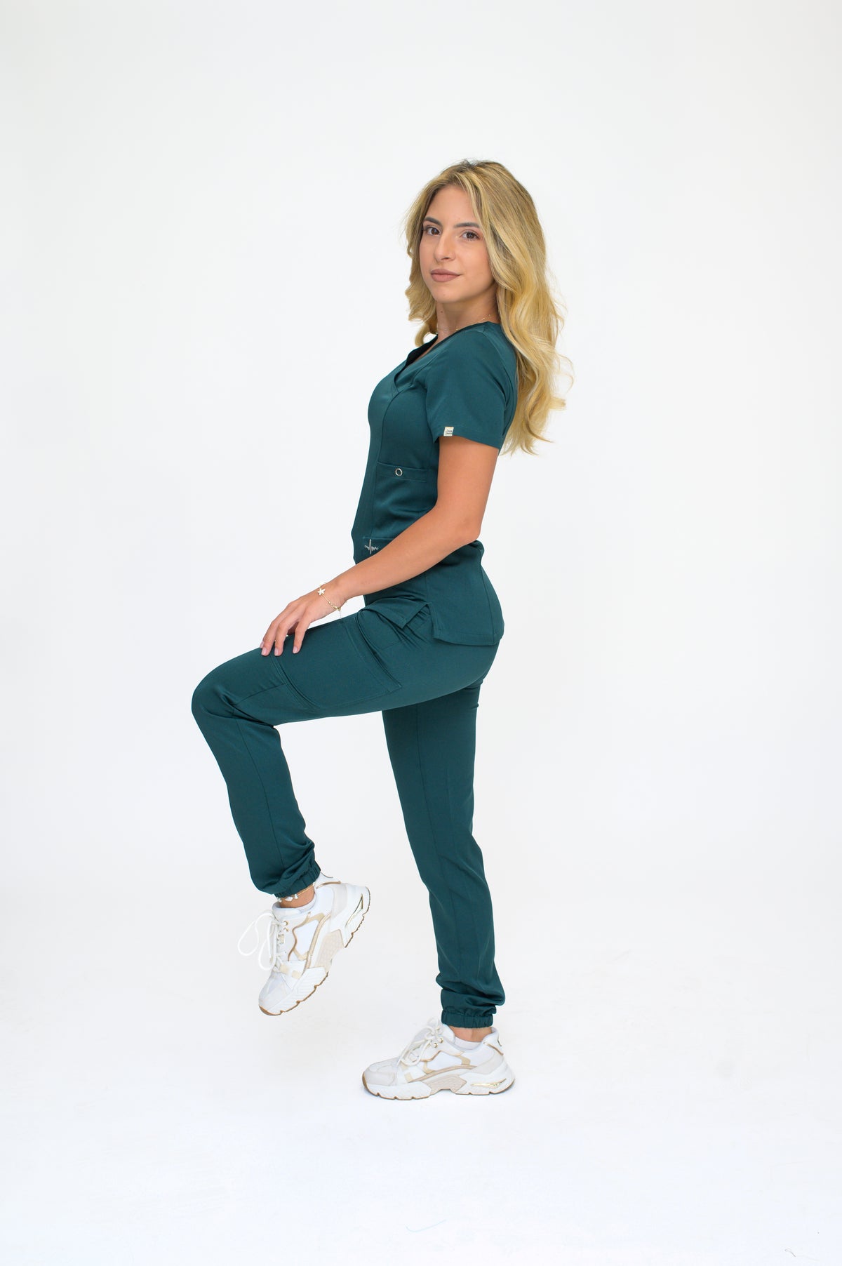 Mедицински екип Second Skin Dark Green