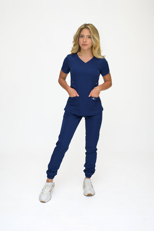 Mедицински екип Second Skin Navy Blue