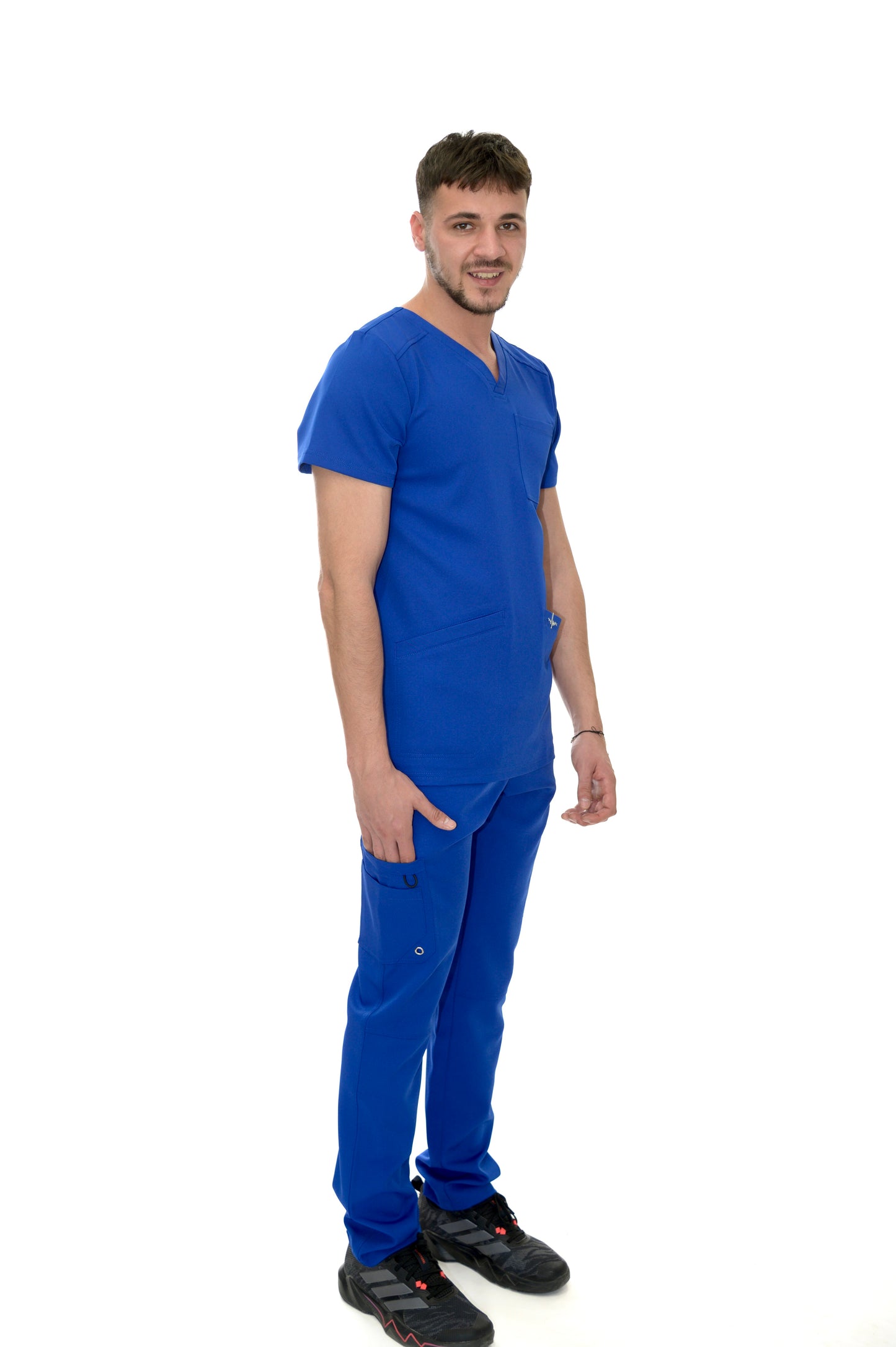 Мъжки медицински екип Masculine Vibes Royal Blue