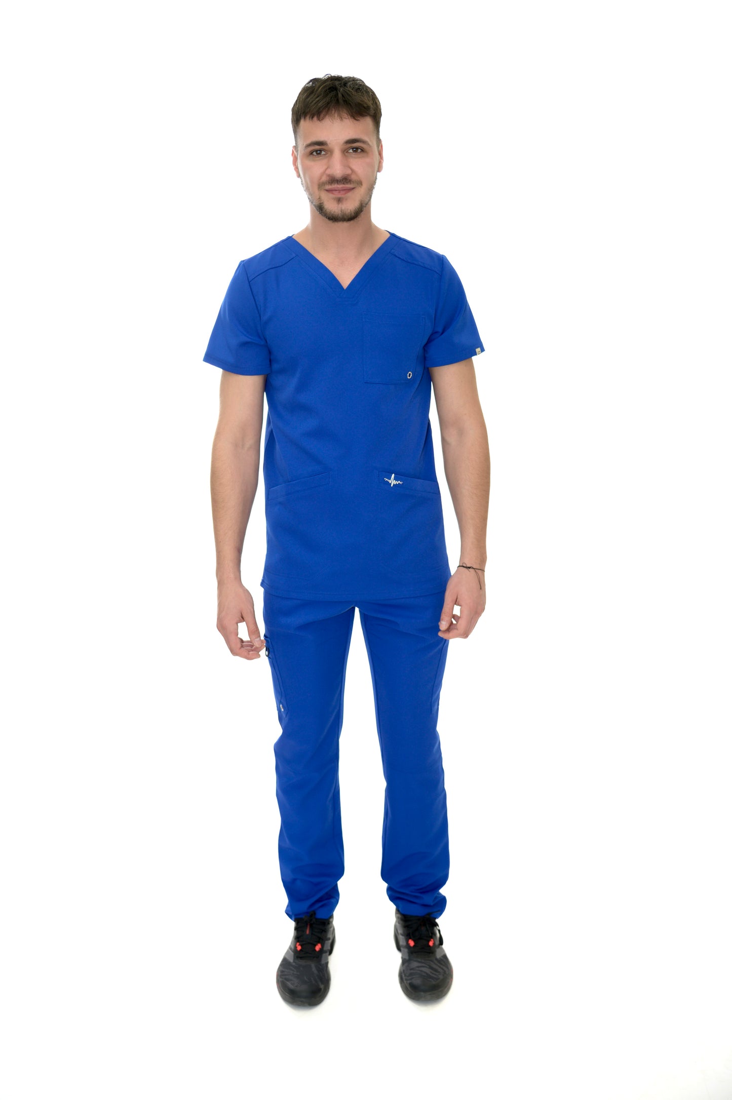 Мъжки медицински екип Masculine Vibes Royal Blue