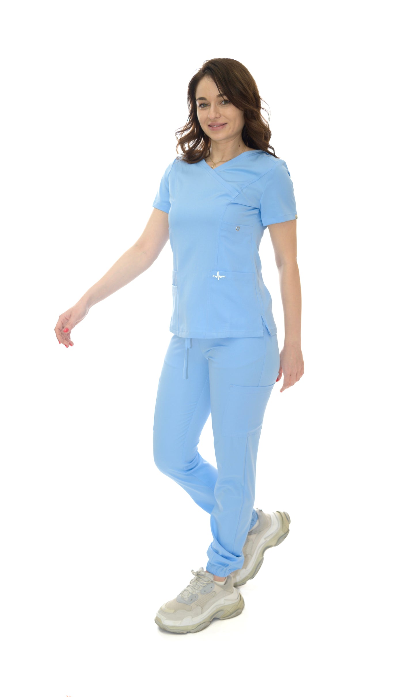 Медицински екип Second Skin Pale Blue
