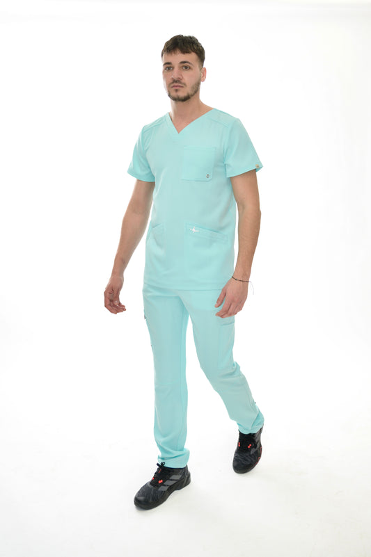 Мъжки медицински екип Masculine Vibes Ocean Blue