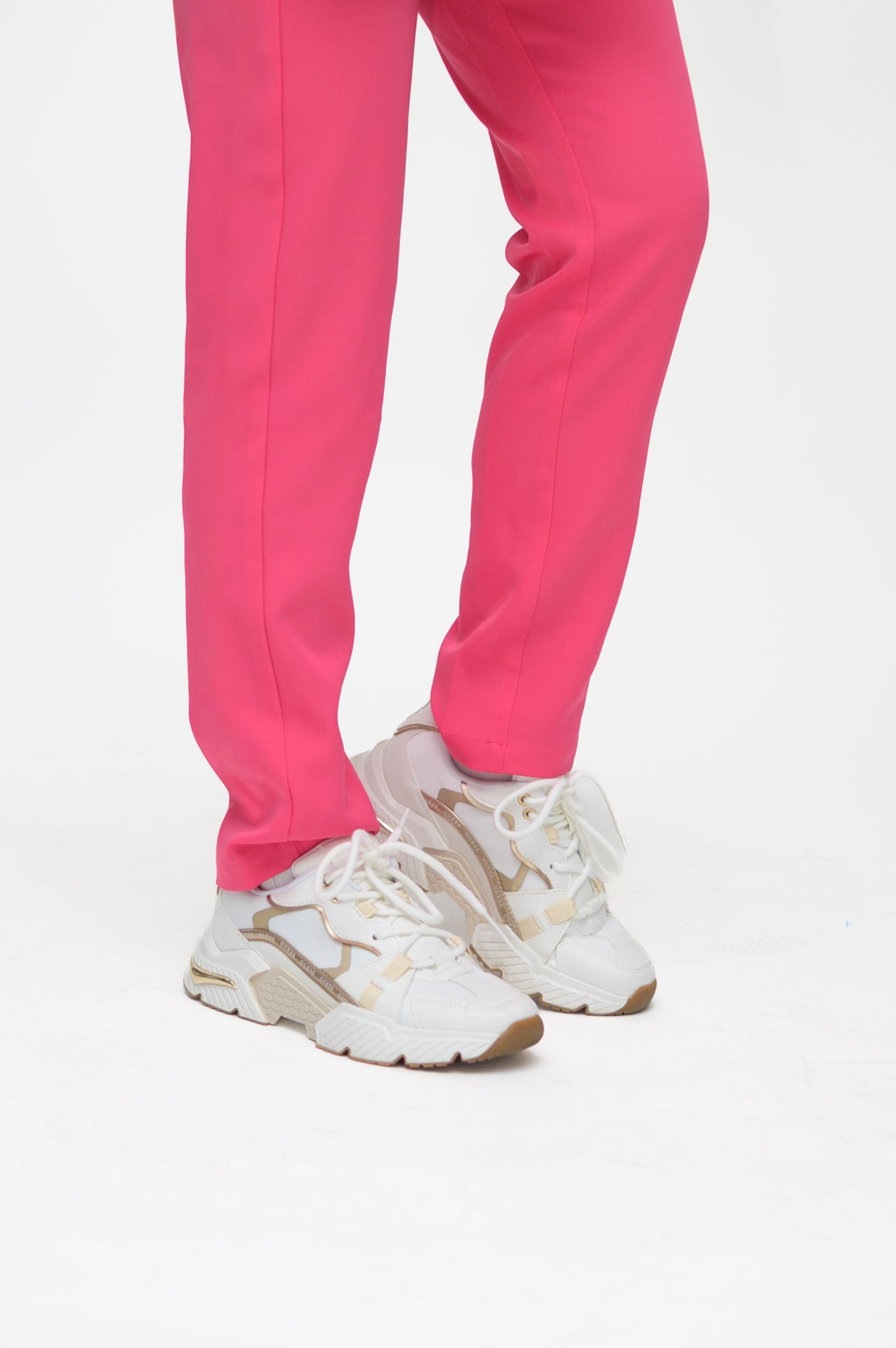 Медицински екип Button Up Vivid Pink