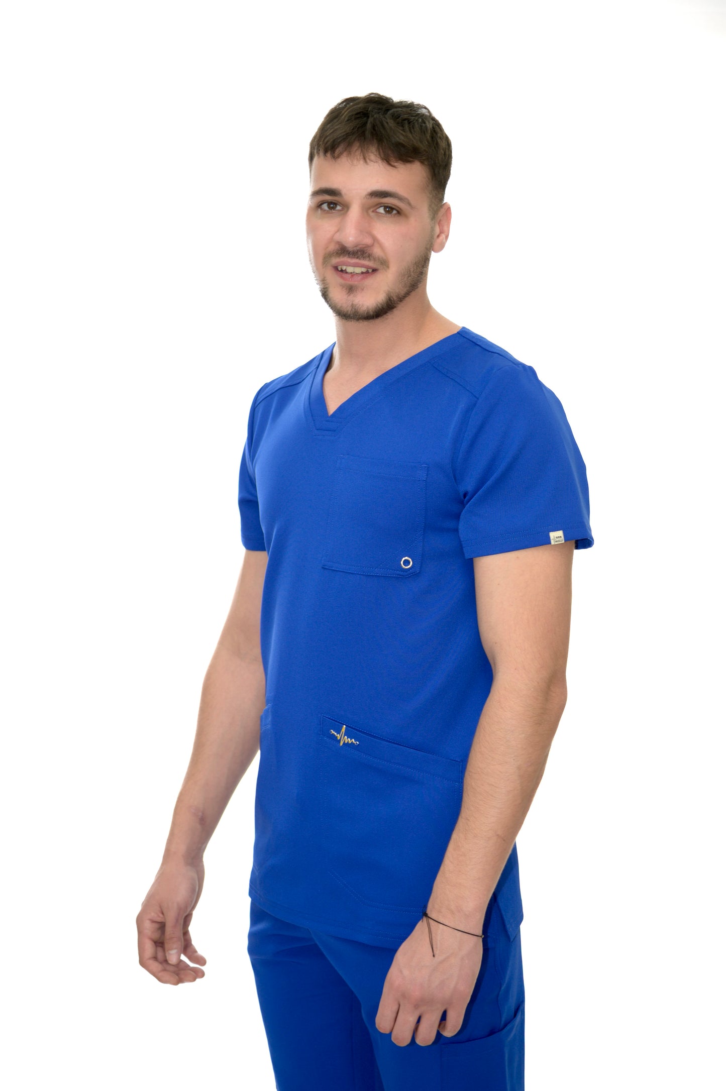 Мъжки медицински екип Masculine Vibes Royal Blue