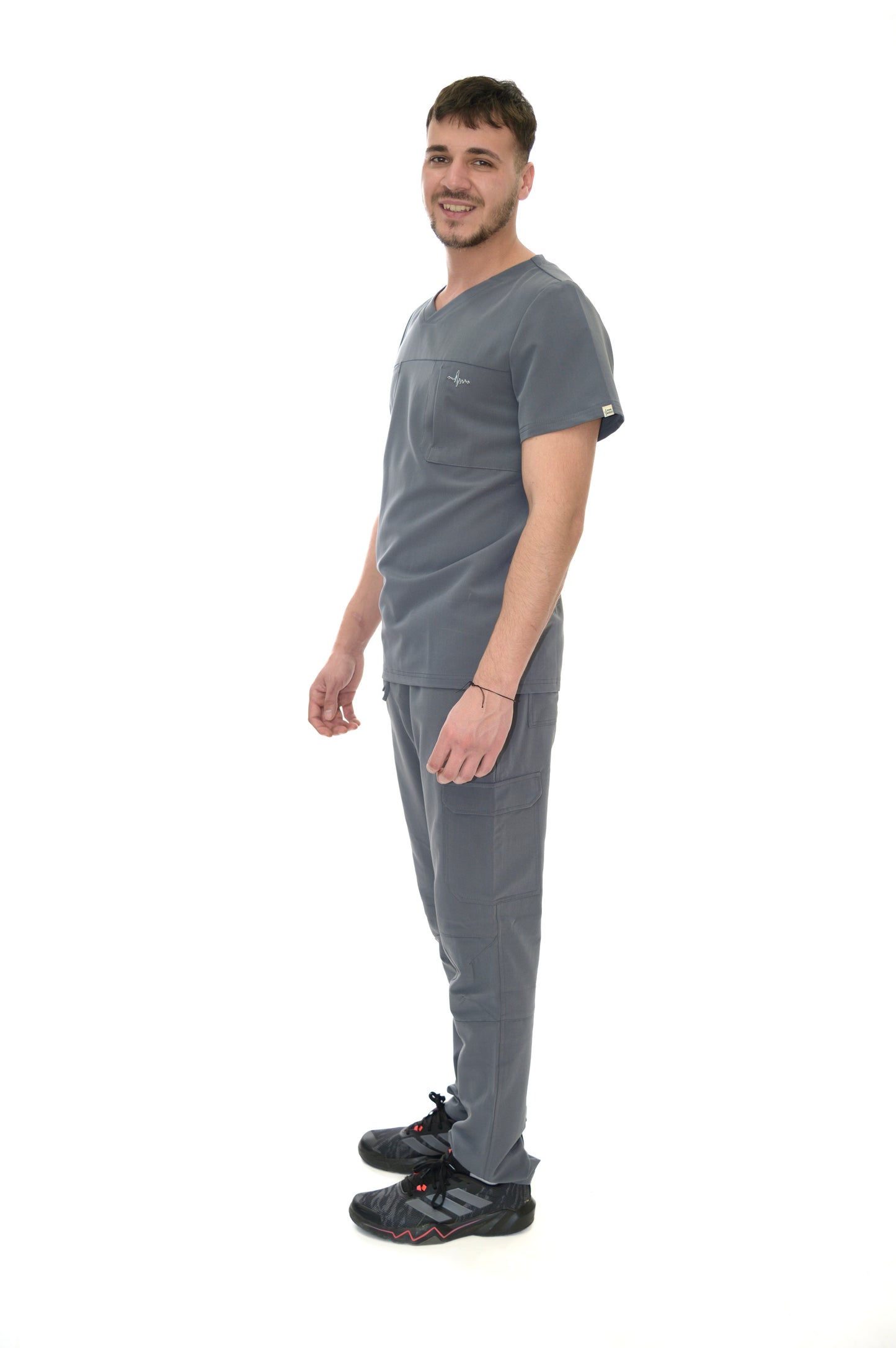 Мъжки медициснки екип Calm and Classy Gray