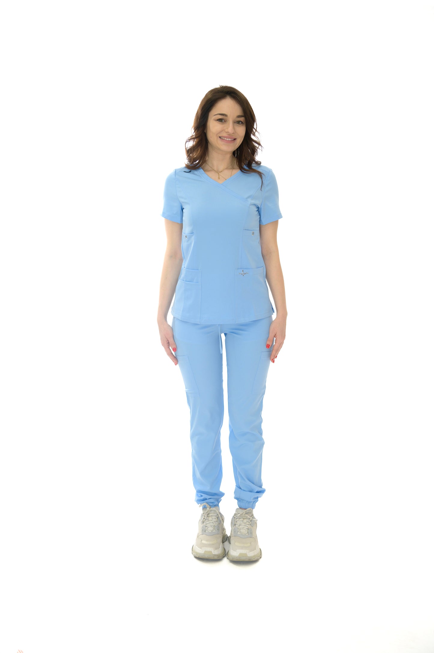 Медицински екип Second Skin Pale Blue
