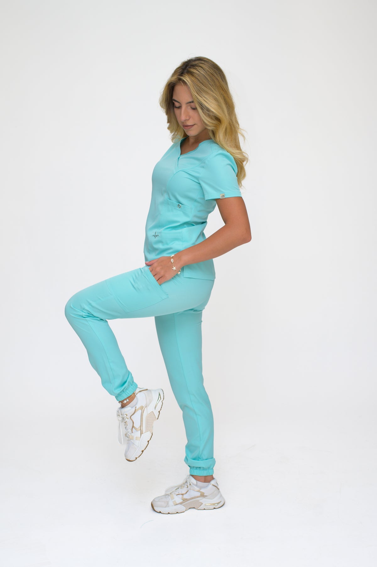Mедицински екип Second Skin Ocean Blue