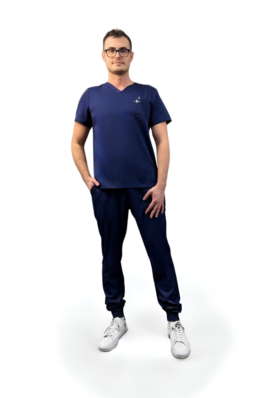 Мъжки медицински екип Dark Blue