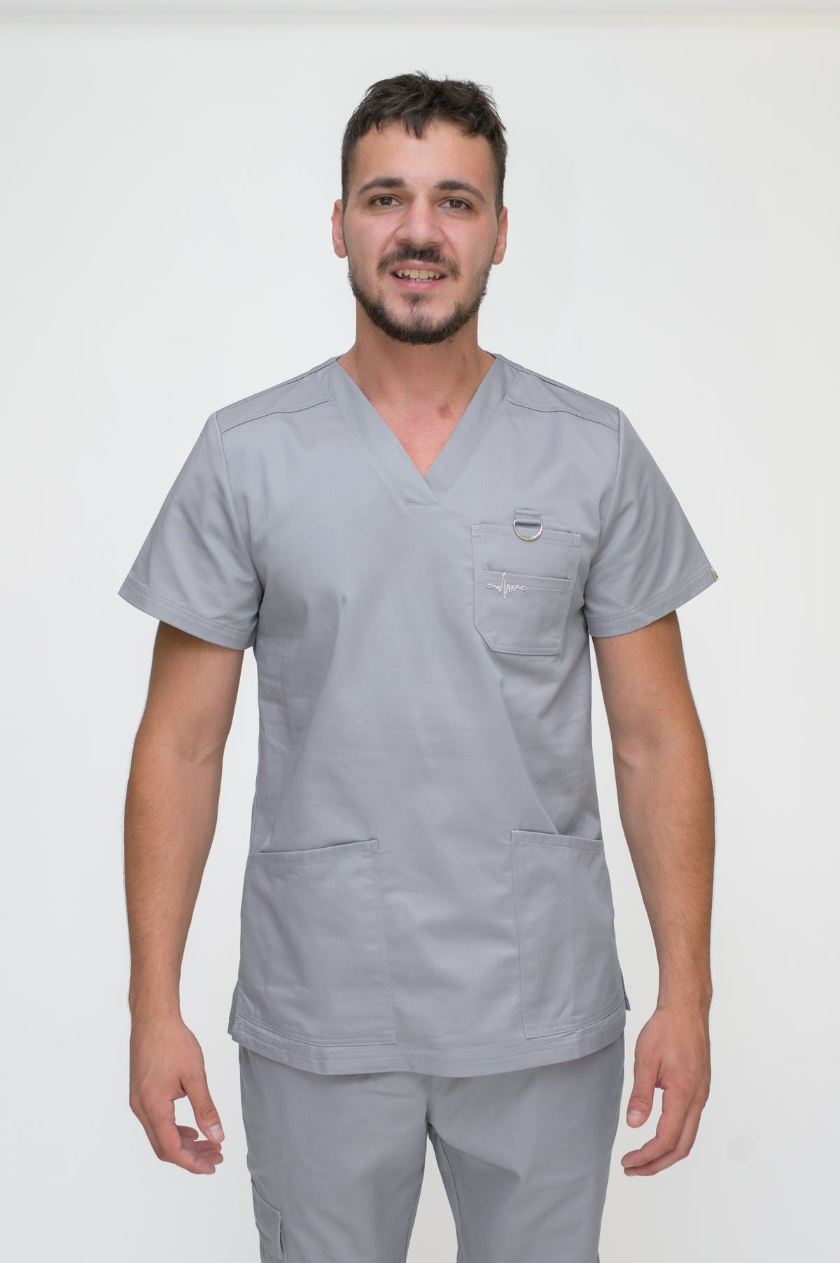 Мъжки медицински екип Cotton Male Dream Light Grey