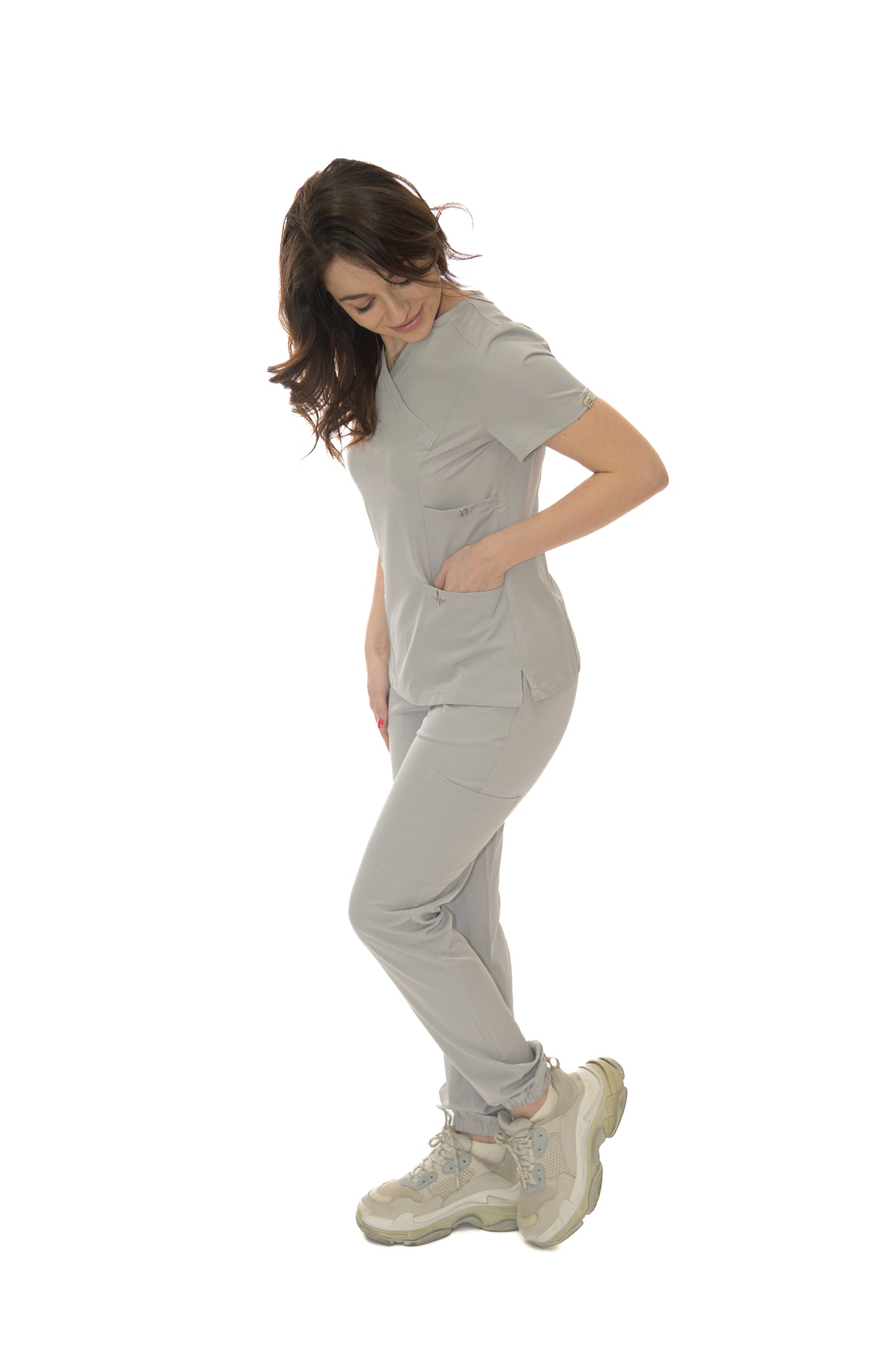 Медицински екип Second skin Light Gray