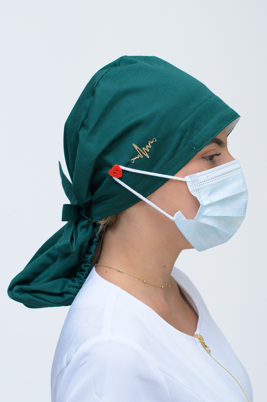 Медицинска шапка Green Heart