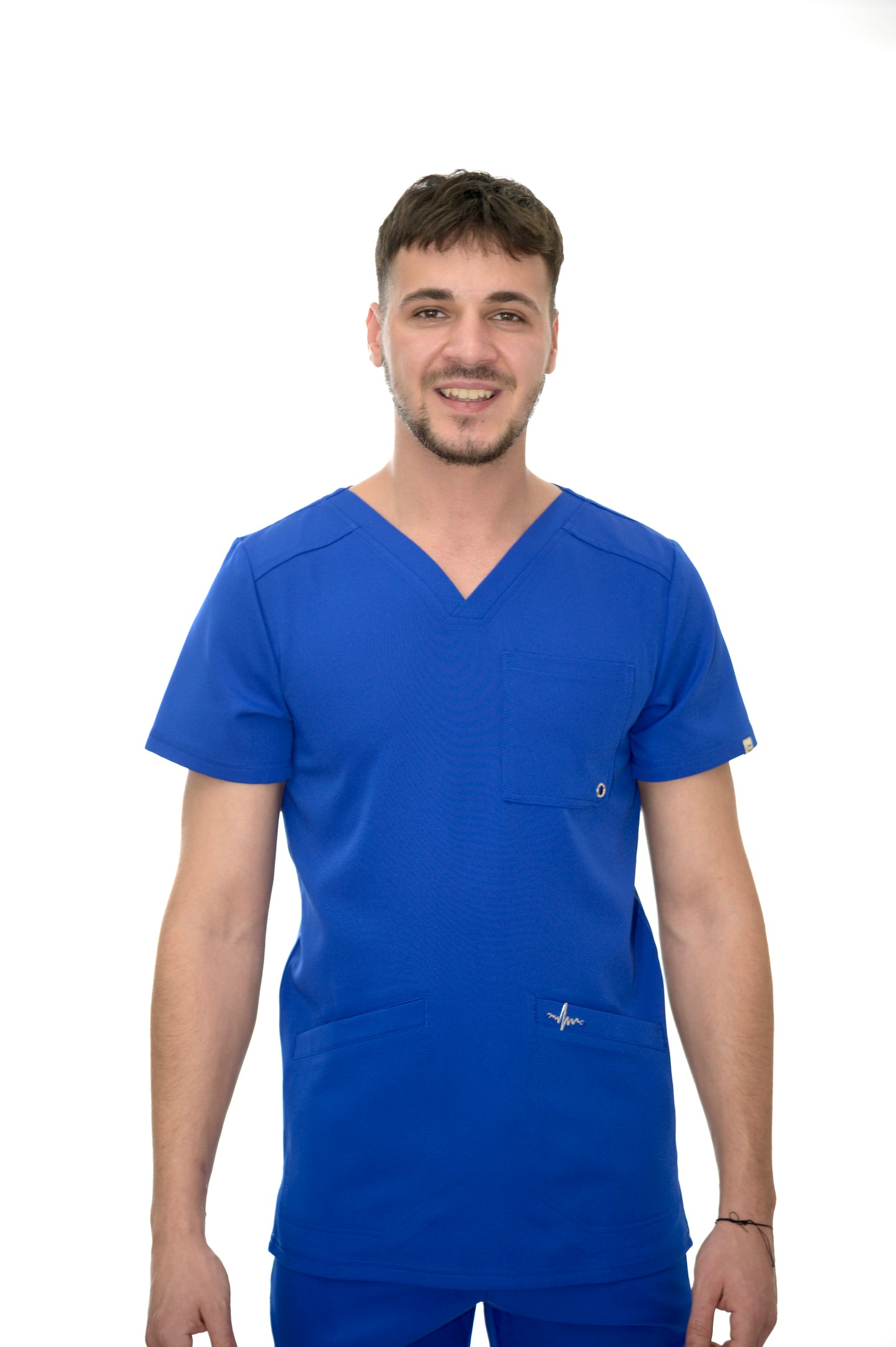 Мъжки медицински екип Masculine Vibes Royal Blue