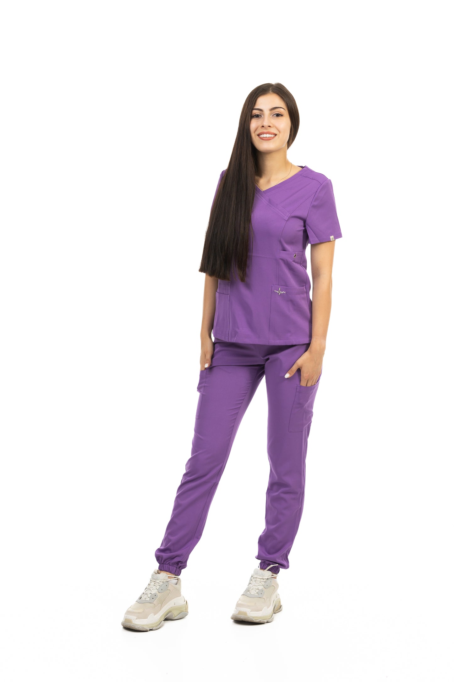 Mедицински екип Second Skin Purple