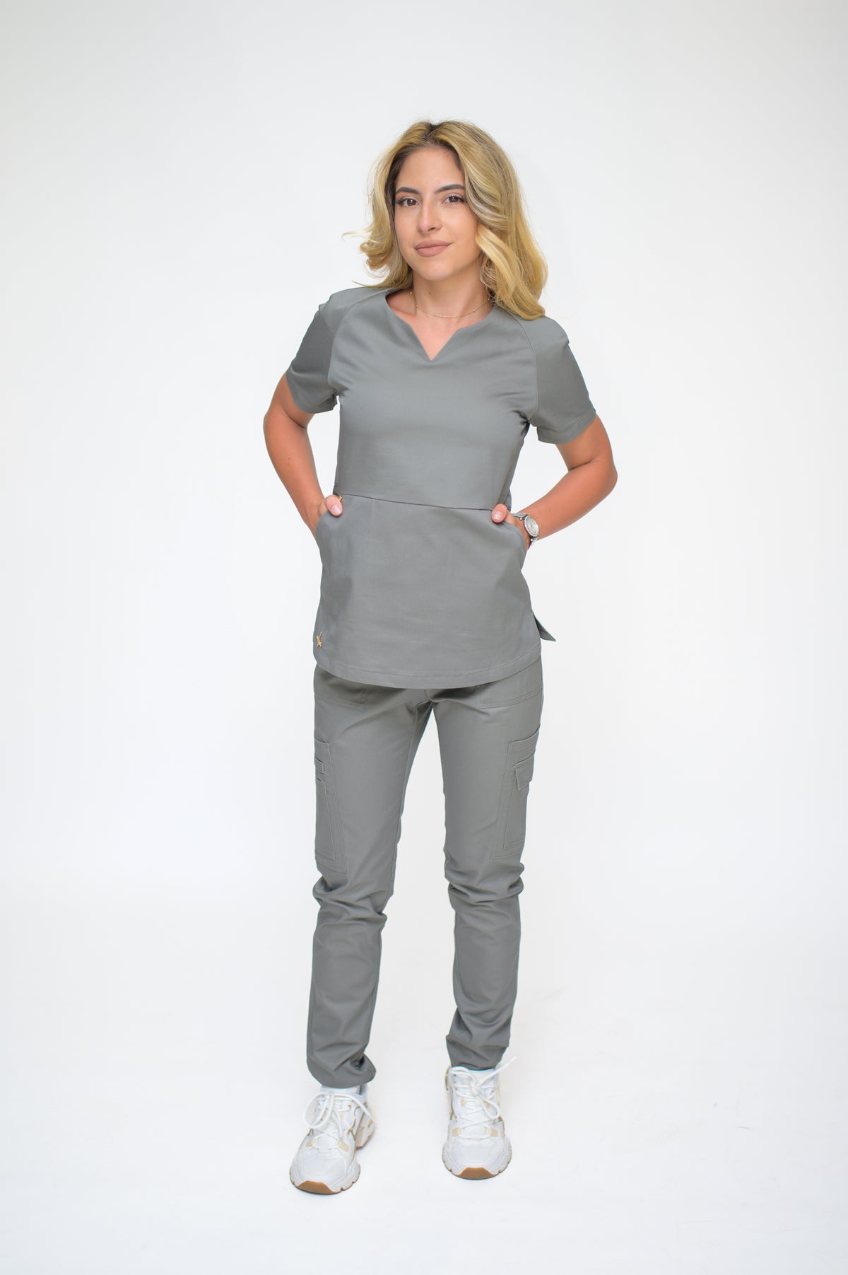 Mедицински екип Cotton Dream Light Grey