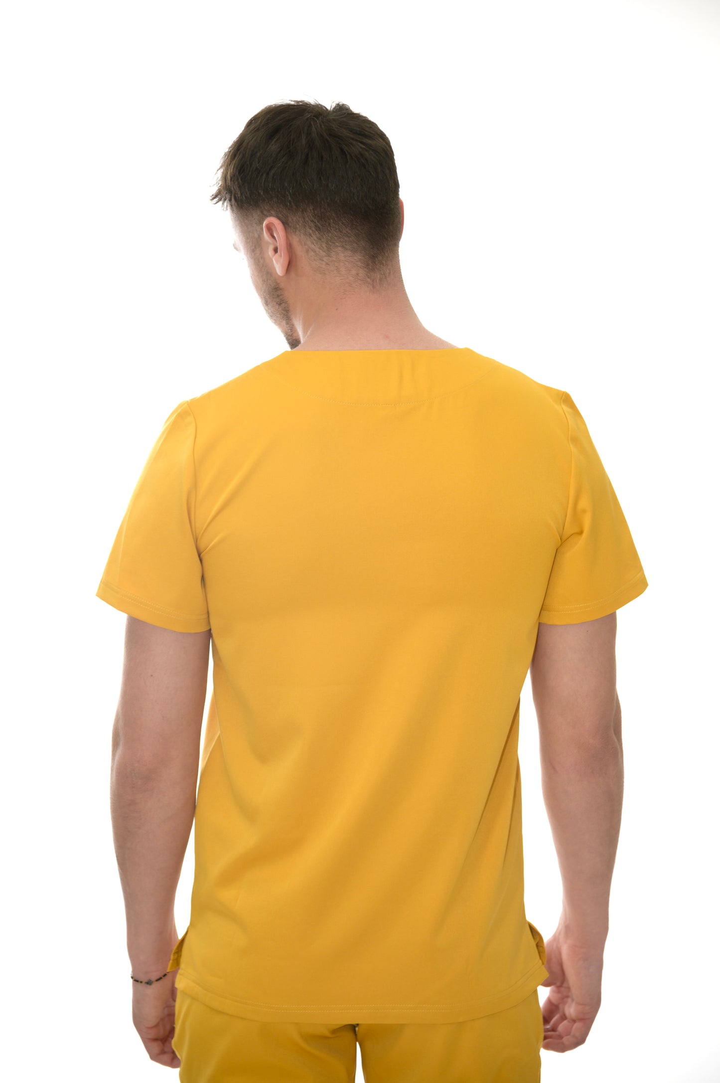 Мъжки медицински екип Smooth Performance Mustard Yellow